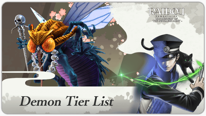 Raidou Remastered - Demon Tier List Banner
