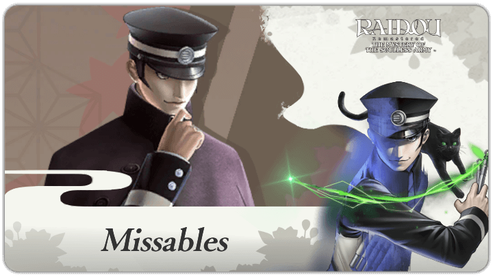 Raidou Remastered - Missables