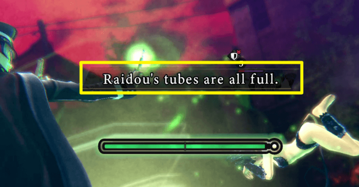 You Cannot Confine If Raidou’s Tubes Are Full