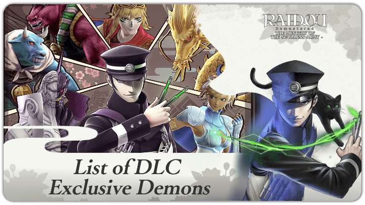 Raidou Remastered - DLC Demons