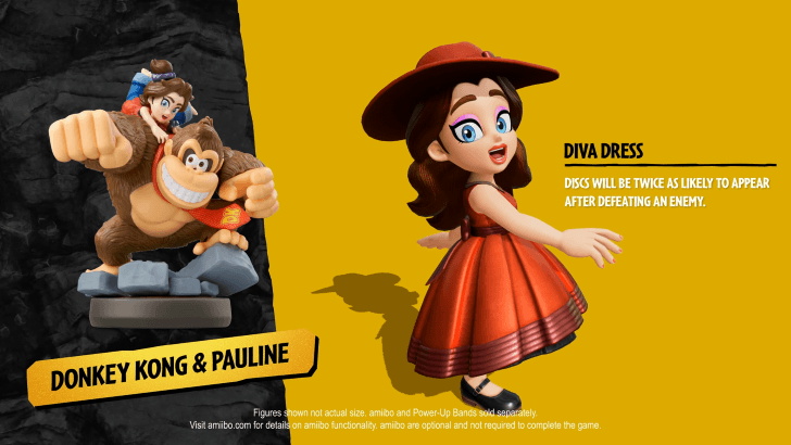 Scan the Donkey Kong and Pauline Amiibo to Unlock Pauline