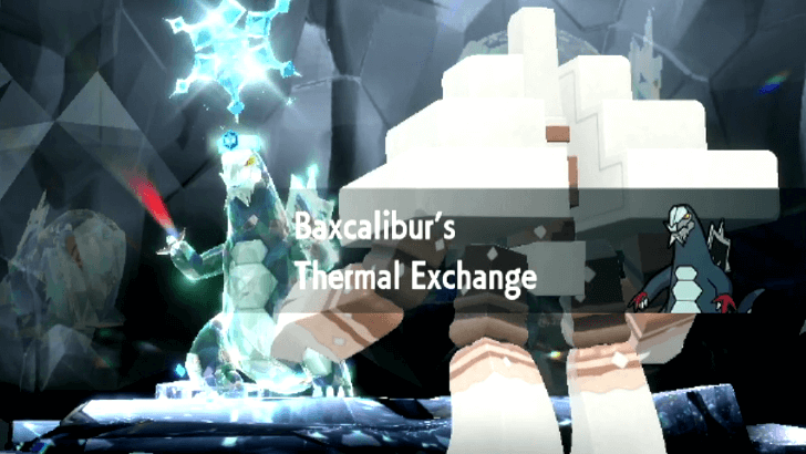 Pokemon SV - Baxcalibur Tera Raid Thermal Exchange