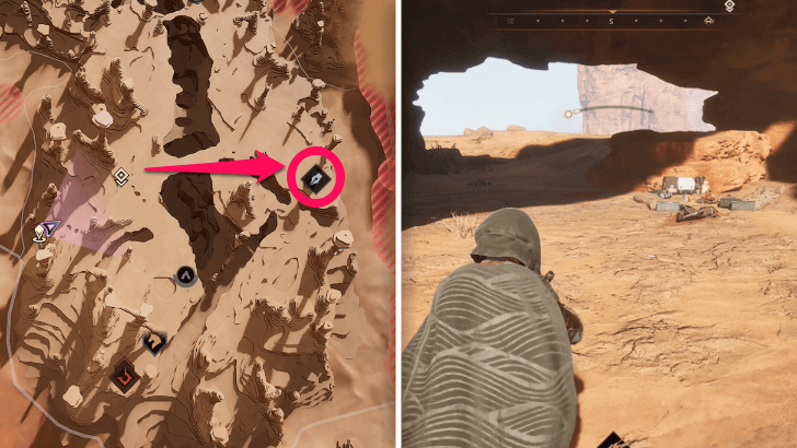 Deserter Hideout Location