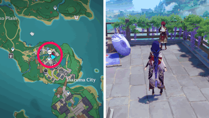 Genshin - Heizou Anecdote Location 3