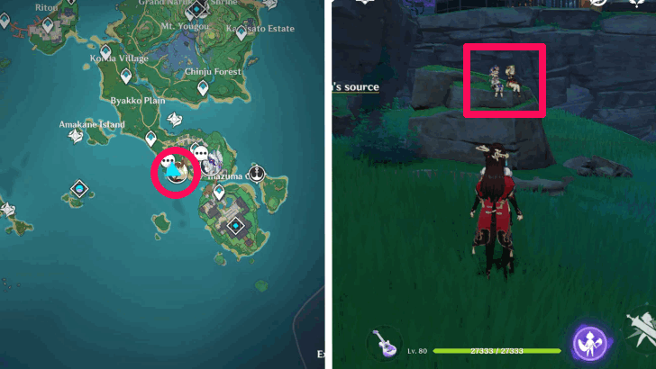 Genshin - Sayu Anecdote Location