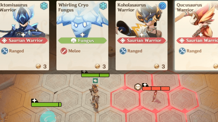 Genshin - Roll for Saurian Warriors