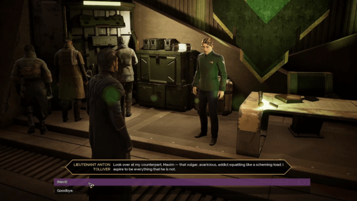 Lt. Tolliver Remarks