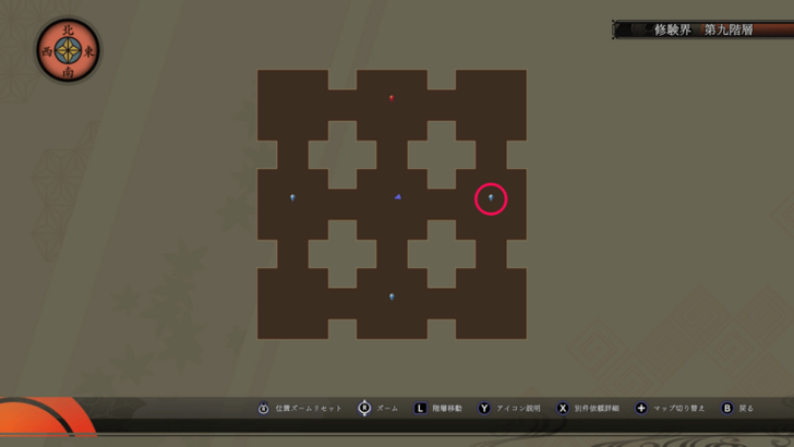 B9 Training Hall Map