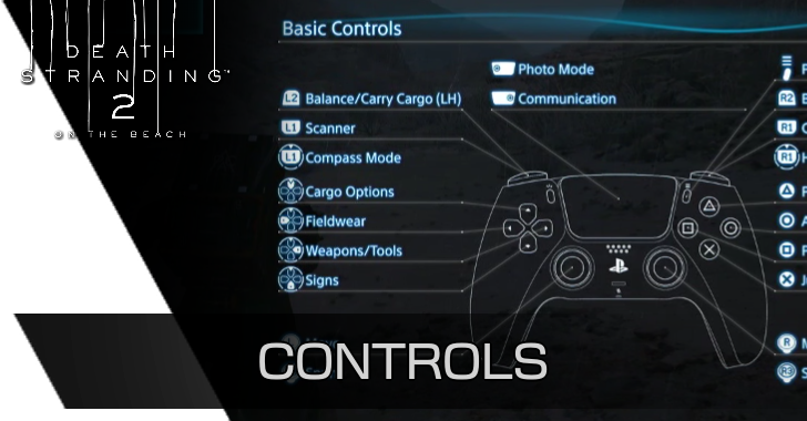Death Stranding 2 - Controls