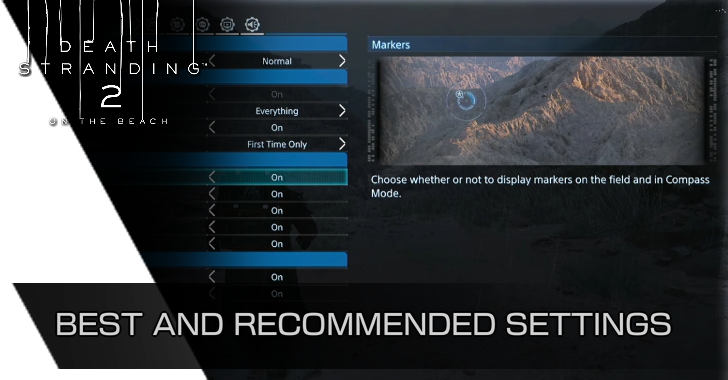 Death Stranding 2 - Best and Recommended Settings