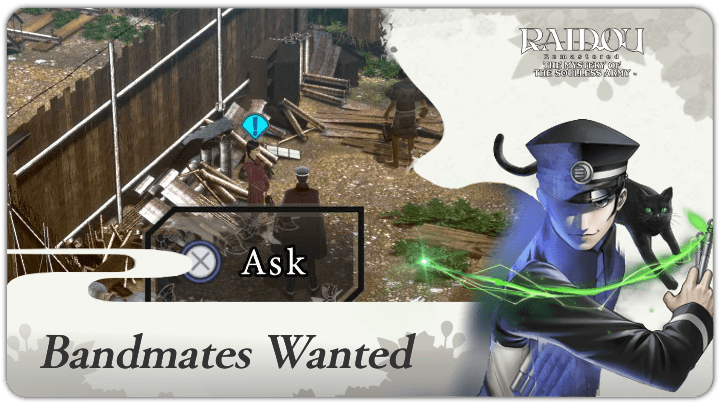 Raidou Remastered - Bandmates Wanted