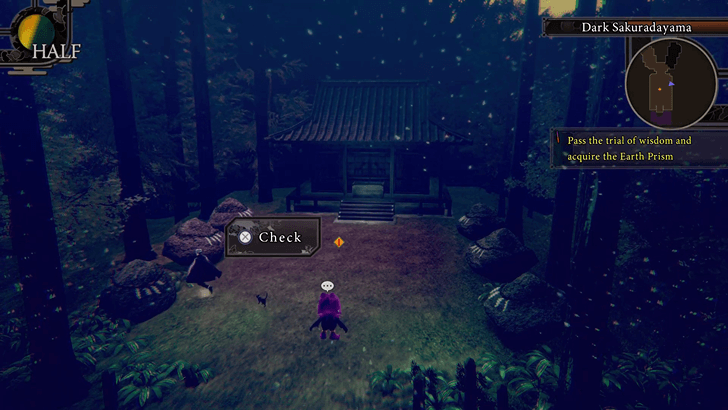 Dark Sakuradayama Puzzle