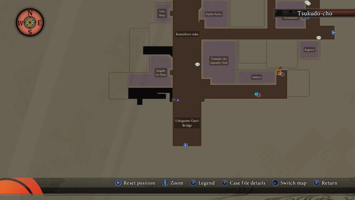 Detective Kazama Map Location