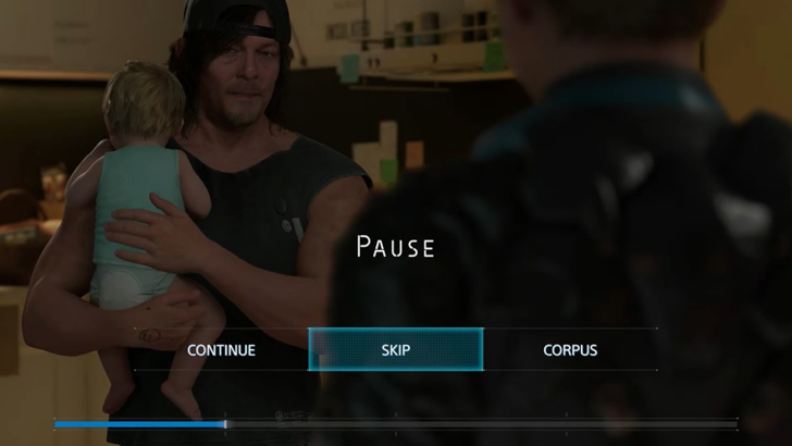 Pause Menu Skip Button