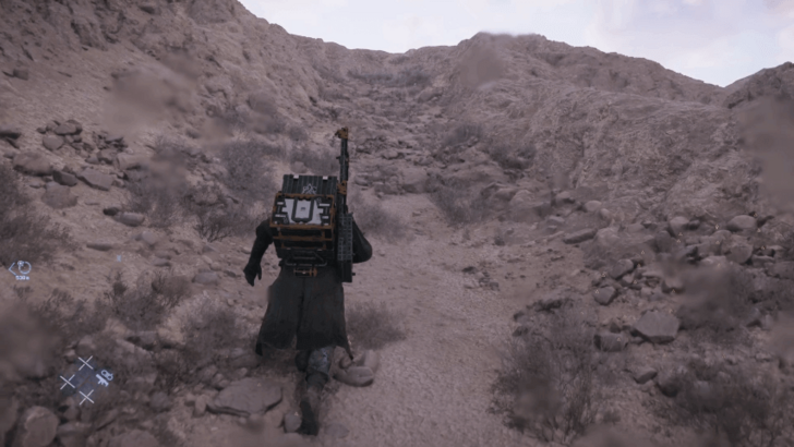 Death Stranding 2 Climb Up the Ridge