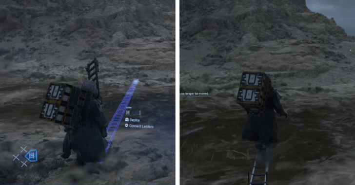 Death Stranding 2 Cross the River Ladder