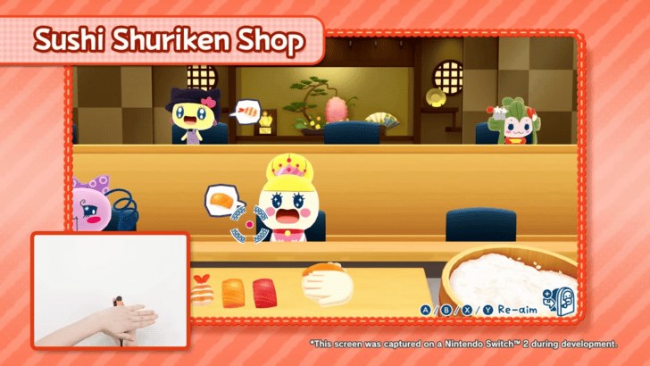 Tamagotchi Plaza Sushi Shuriken Shop