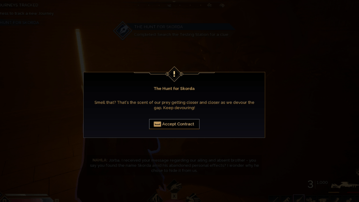 Hunt for Skorda Call