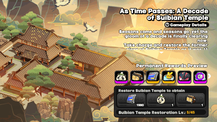 As Time Passes: A Decade of Suibian Temple