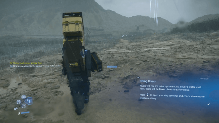 Death Stranding 2 Balance Rain