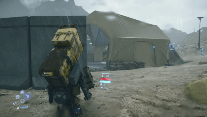 Death Stranding 2 Bandit Camp Sneak