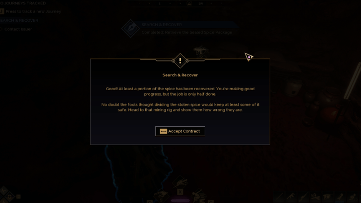 Search and Recover Message