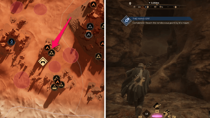 Spice Deposit Location