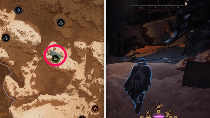 Wreck of Alecto Location