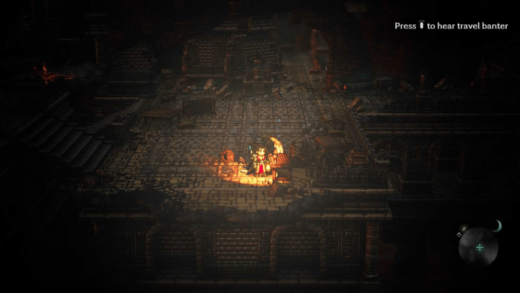 Octopath Traveler 2 - Temenos Chapter 3 Crackridge Route - Get the Mysterious Notebook