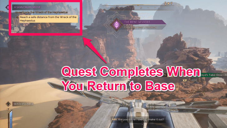 Return to Base to Clear the Mission