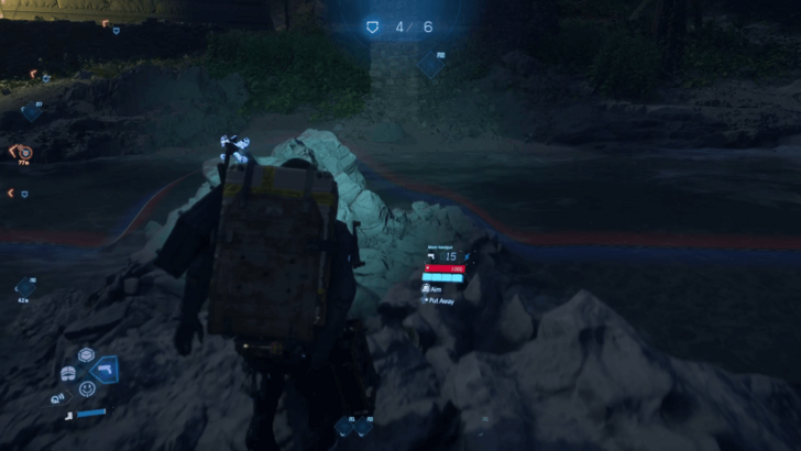 Death Stranding 2 Cross River Rocks