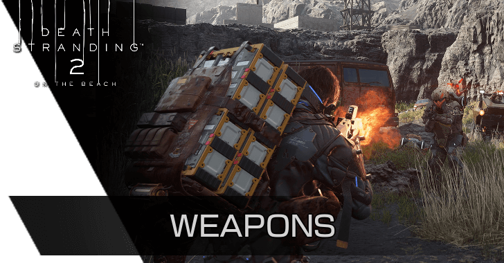 Death Stranding 2: On the Beach - List of All Weapons