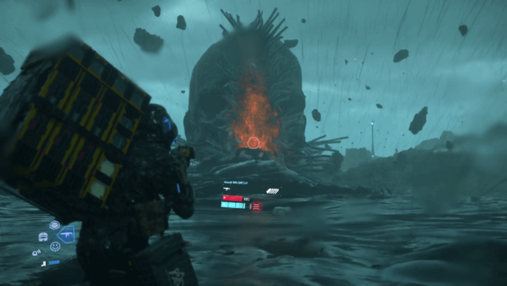 Death Stranding 2 Shoot the Giant BT