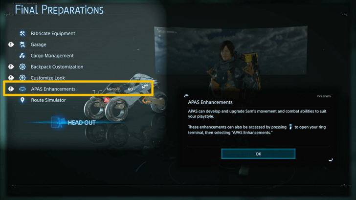 APAS Enhancements Unlock