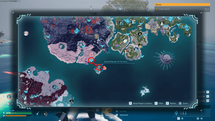 Sealed Realm of Terraria Map