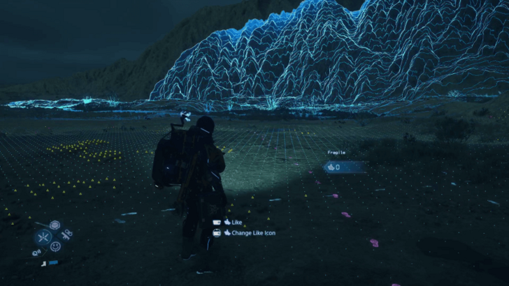 Death Stranding 2 Footprint Scanner