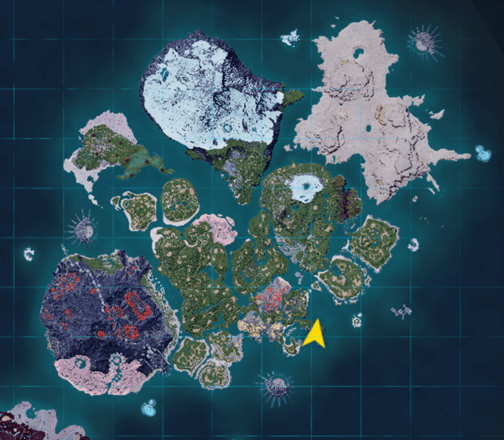 Palworld - Palumba Nighttime Habitat