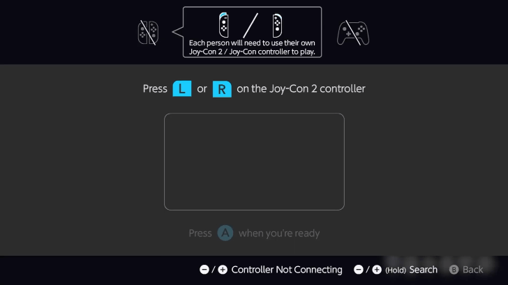 Switch 2 Multiplayer Controls