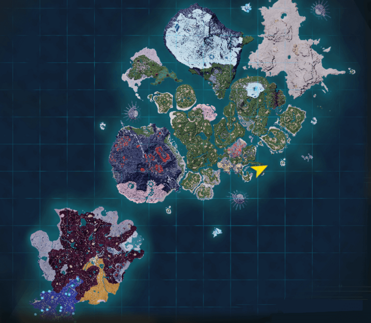 Palworld - Munchill Nighttime Habitat