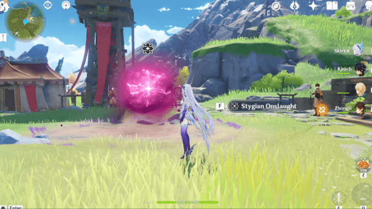 Genshin - Stygian Onslaught Domain in Liyue