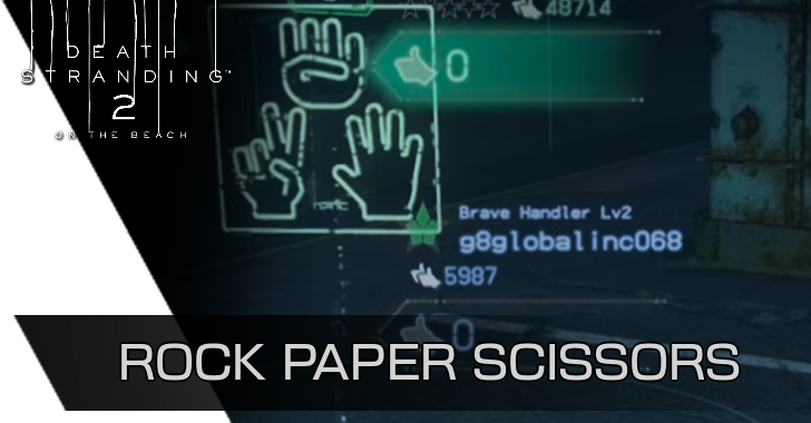 Death Stranding 2 - Rock Paper Scissors