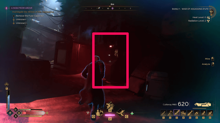 Hephaestus Wreck Second Control Panel