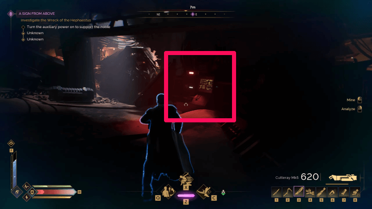 Hephaestus Wreck Fourth Control Panel