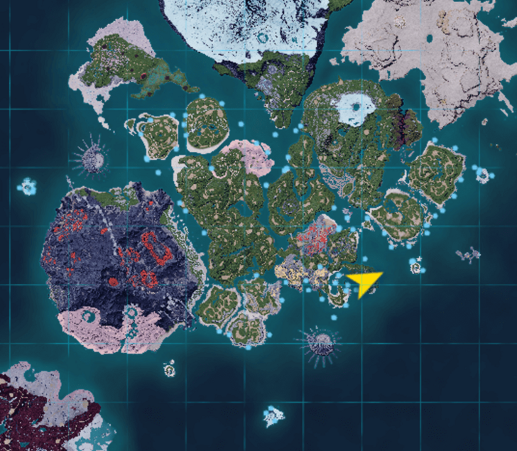 Palworld - Jellroy Nighttime Habitat