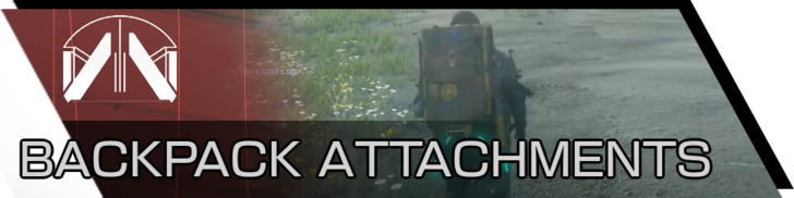 Death Stranding 2 Backpack Attachments