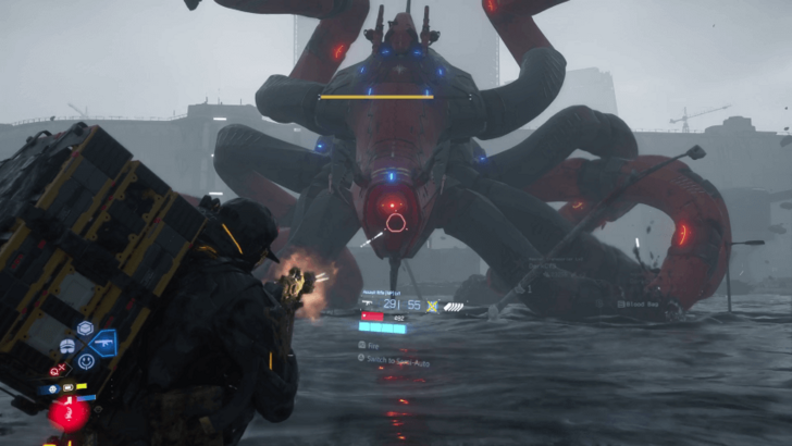 Death Stranding 2 Giant Octopus Mech