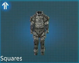 Death Stranding 2: On the Beach Squares Suit