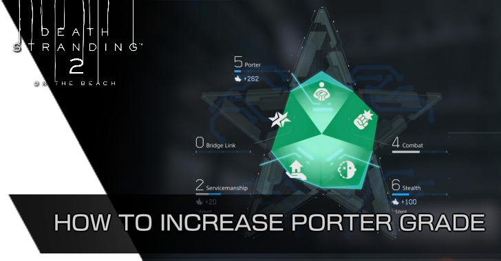 Death Stranding 2 On the Beach DS2 How to Increase Porter Grade