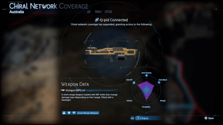 Death Stranding 2 Shotgun MP Lv1