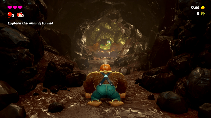 The First Banandium Gem Banandium Gem Overworld Location